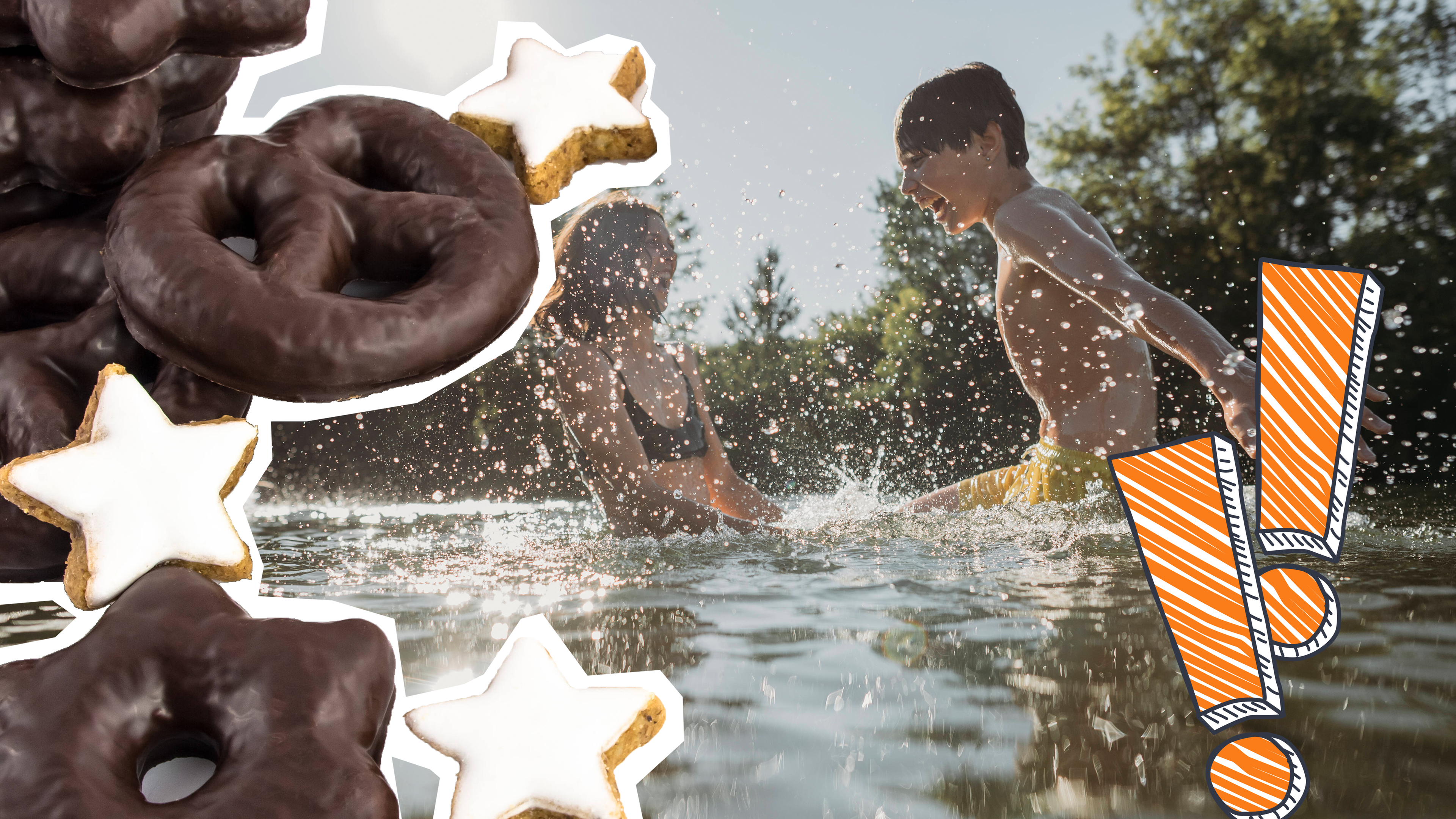 Lebkuchen im August - Sommerszene