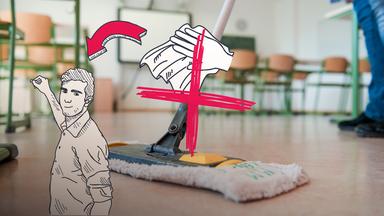 Hilferufe von Verbänden von Lehrerinnen und Lehrern: Unterrichten, statt putzen!