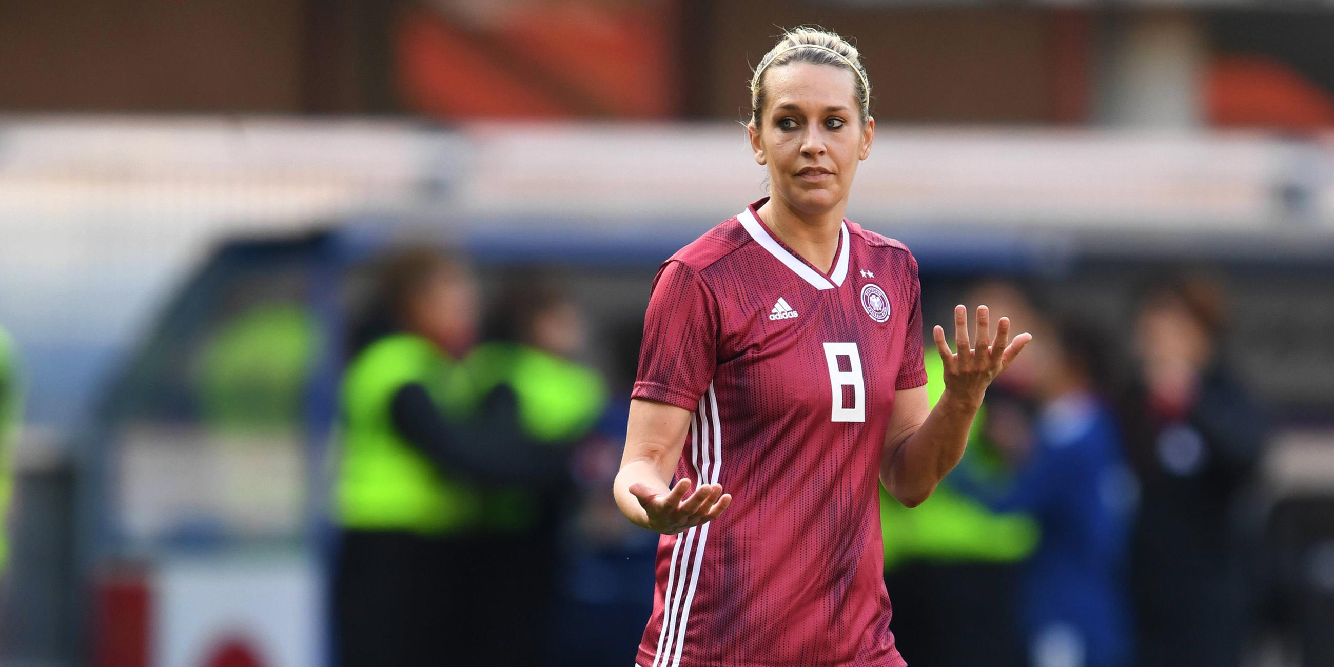 Lena Goeßling am 09.04.19 in Paderborn