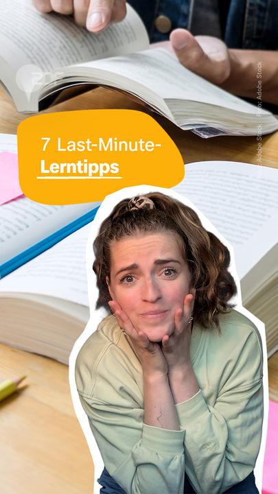 7 Last-Minute-Lerntipps!