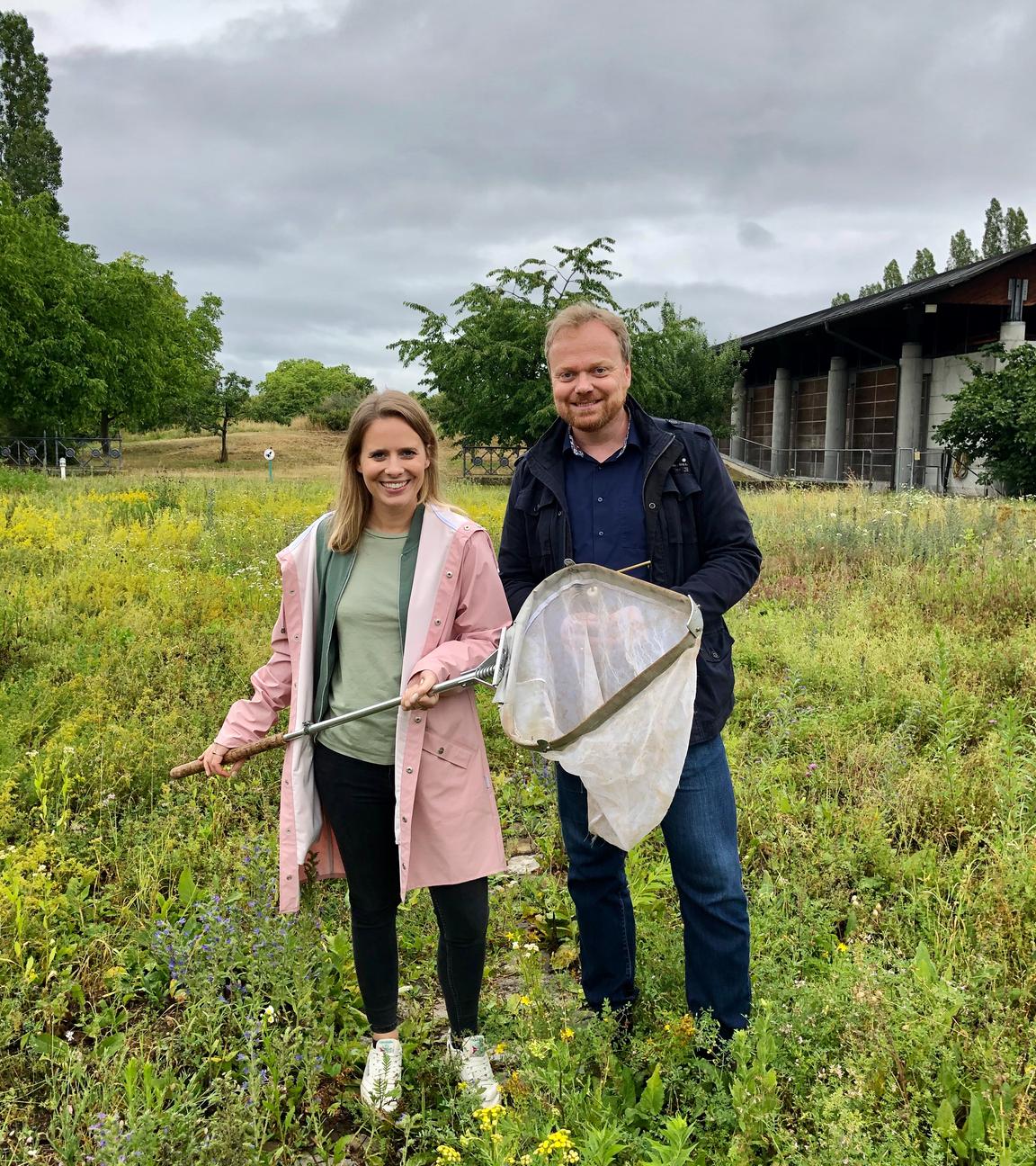Linda und der Insektenforscher
