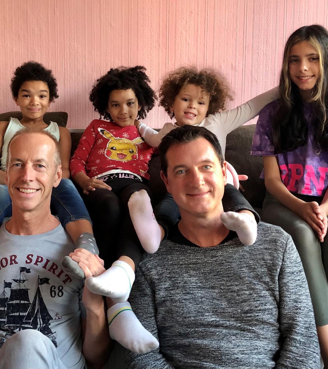 Linda trifft eine Regenbogenfamilie