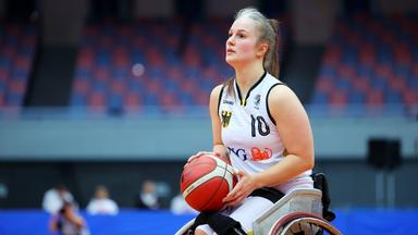 Lisa Bergenthal während des Vorrundenspiel zwischen Deutschland und Thailand.