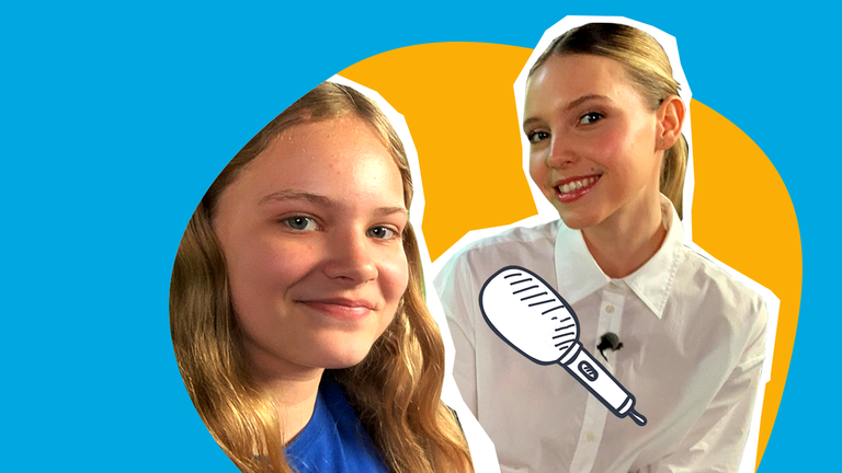 logo! Kinderreporterin Polina trifft Larissa Strahl