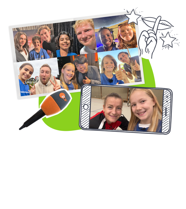 Kinderreporterselfies