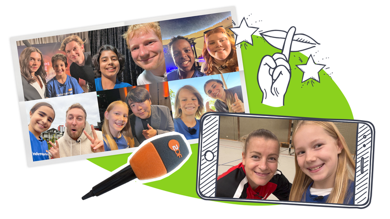 Kinderreporterselfies