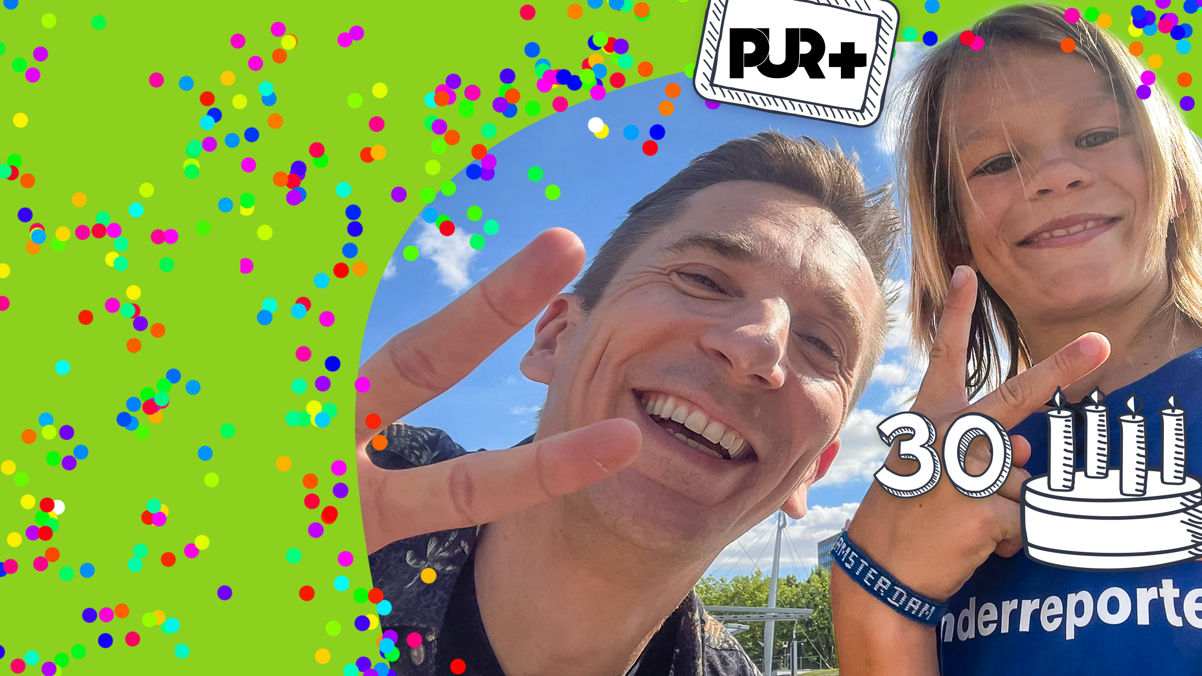 Kinderreporter Oskar trifft Eric Mayer zum 30-jährigen PUR+ Geburtstag