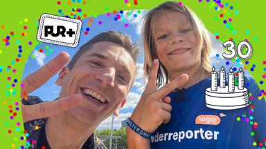 Kinderreporter Oskar trifft Eric Mayer zum 30-jährigen PUR+ Geburtstag