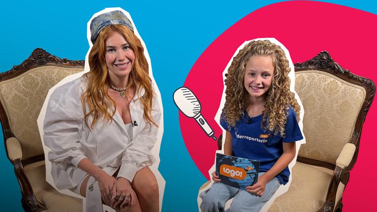 logo! - Kinderreporterin Sophie trifft Palina Rojinski 