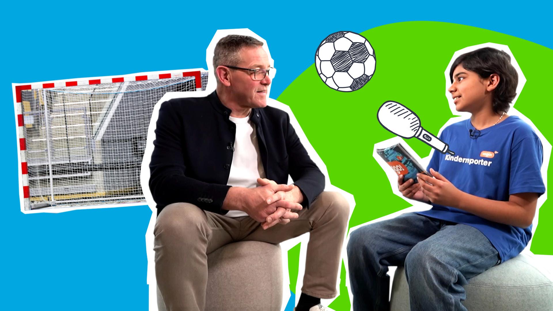  logo - Kinderreporter Vivaan trifft Handballtrainer Alfred Gislason