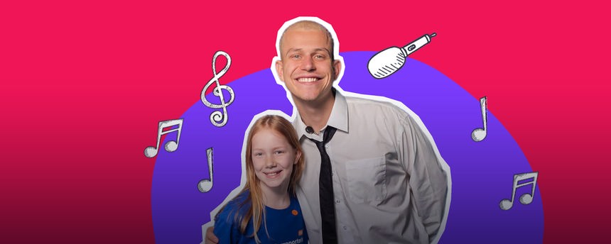Kinderreporterin Thea trifft Gregor Hägele