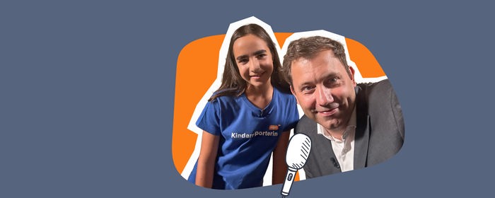 logo! Kinderreporterin Inci trifft Lars Klingbeil