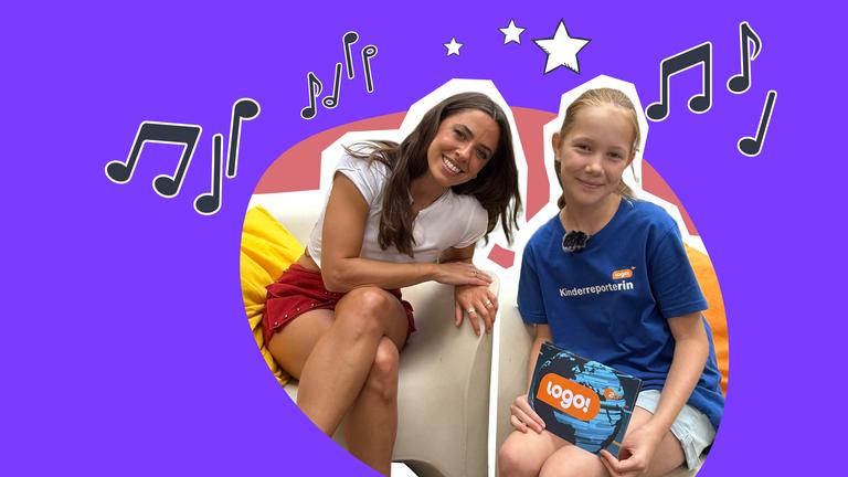 logo! Kinderreporterin trifft Vanessa Mai