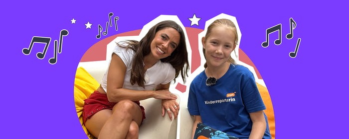 logo! Kinderreporterin trifft Vanessa Mai