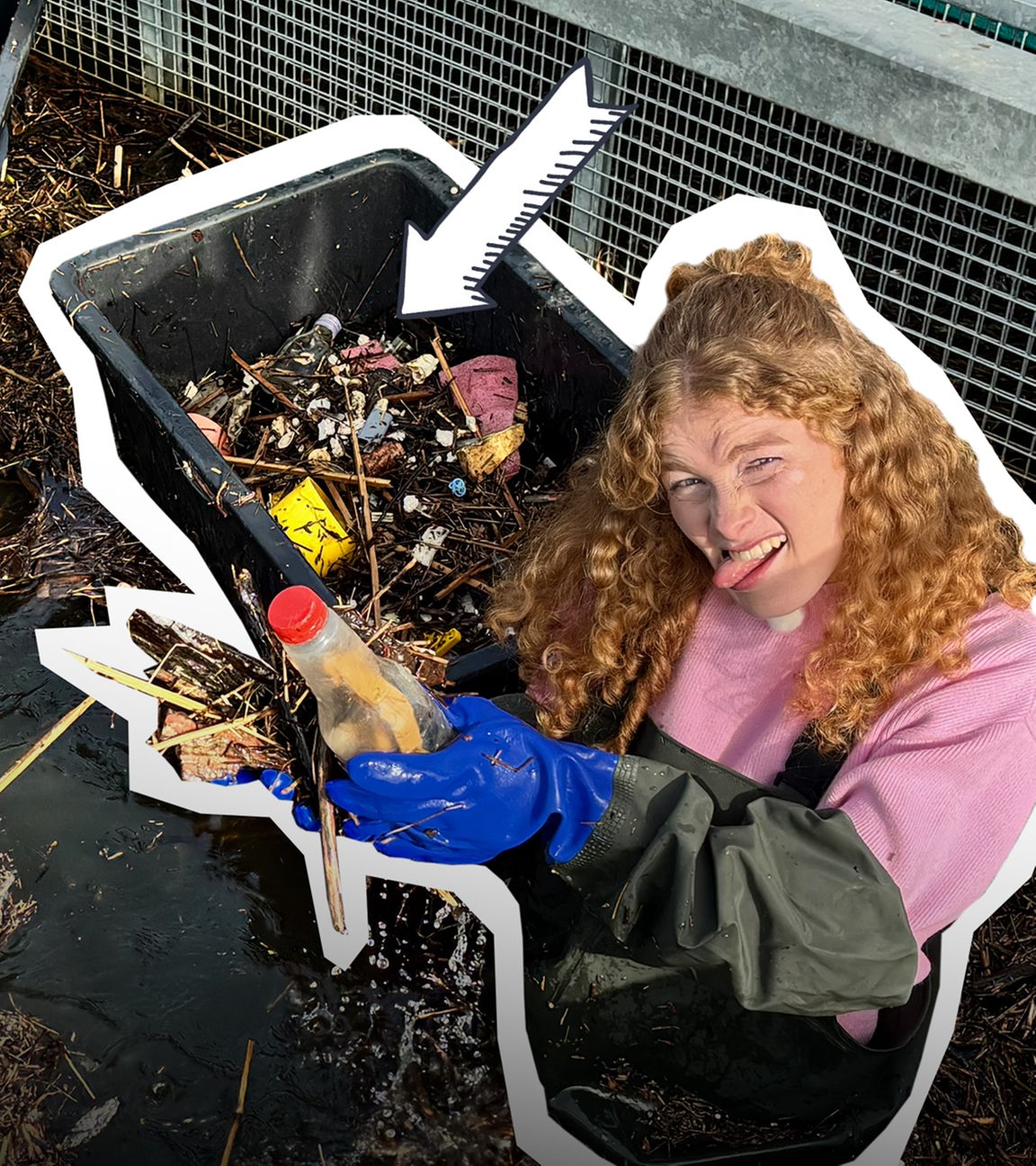 logo!-Lara: bis zum Bauch im Müll