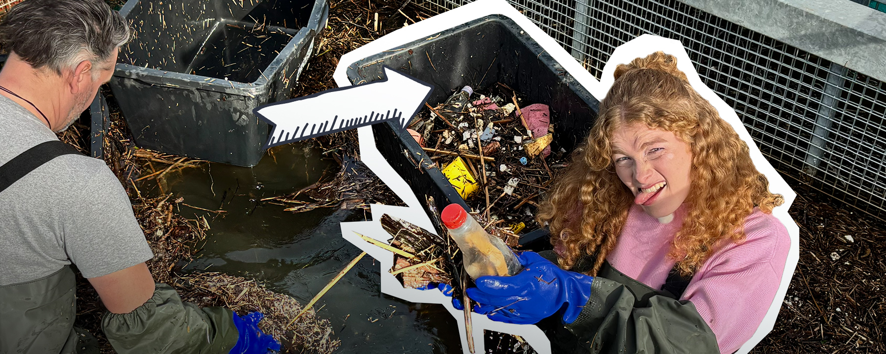 logo!-Lara: bis zum Bauch im Müll