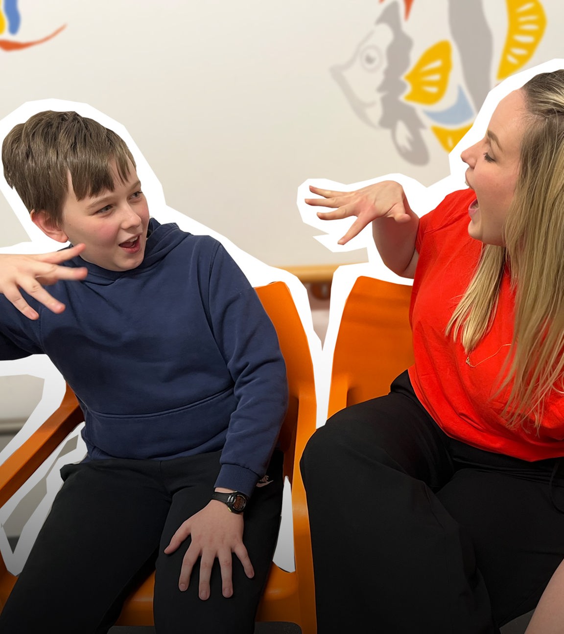 logo!-Reporterin Isabelle hat Jonathan in einer Schmerzklinik für Kinder und Jugendliche besucht.