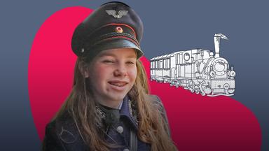 Eisenbahnfan Schaffnerin