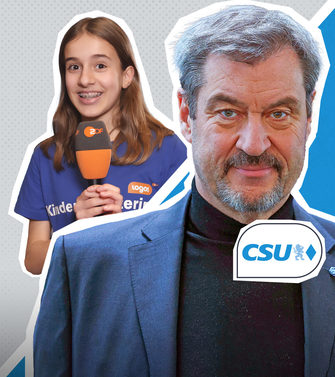 Kinderreporterin Alice trifft Markus Söder