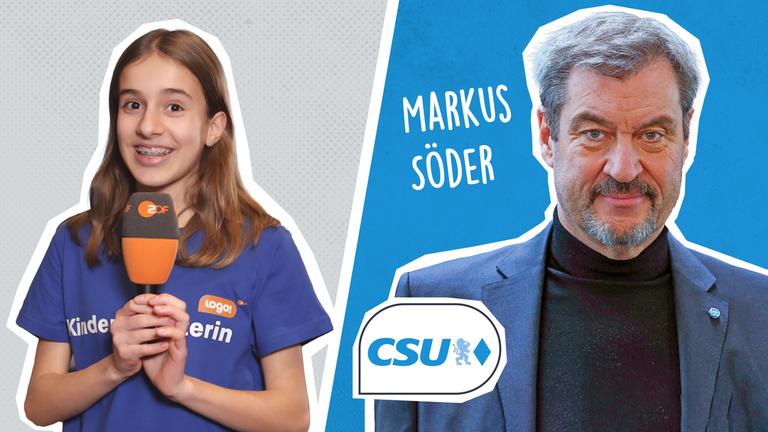 Kinderreporterin Alice trifft Markus Söder