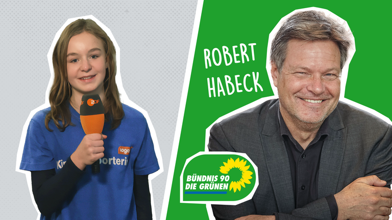 logo! - Kinderreporter Ida trifft Habeck