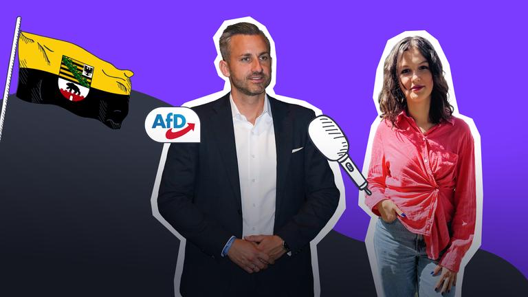 Ulrich Siegmund (AfD), Schülersprecherin Lucienne 