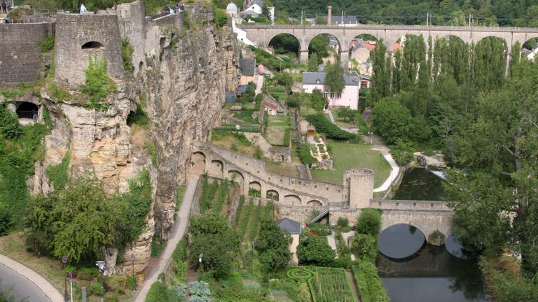Festung Bockfelsen in Luxemburg