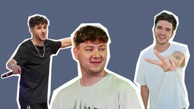 Eine Collage zeigt Luca-Dante Spadafora, Niklas Dee und Octavian nebeneinander.