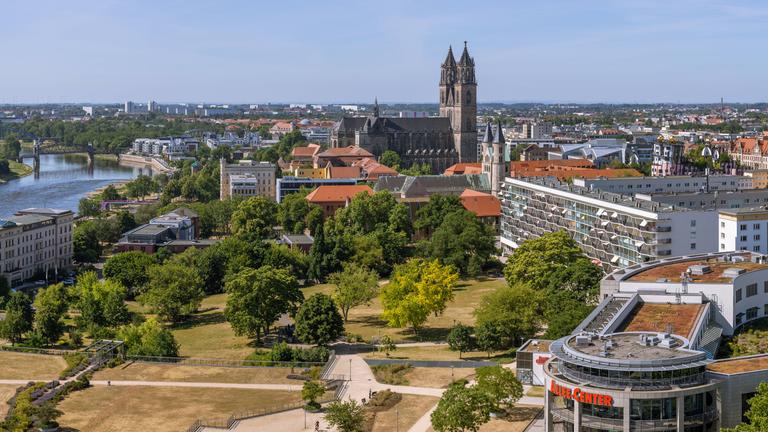 Magdeburg Stadtansicht