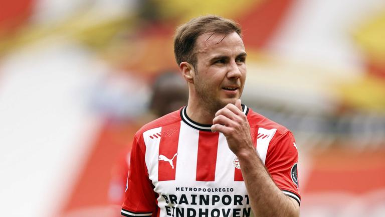 Mario Götze vom PSV Eindhoven