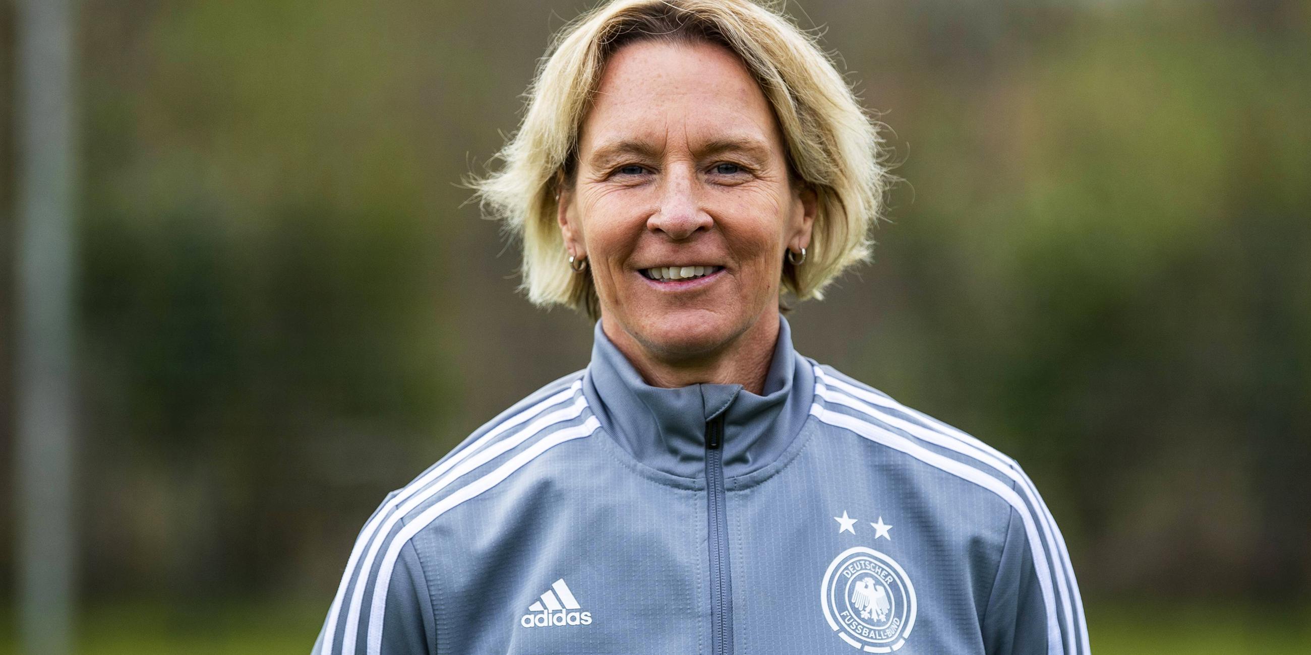 Martina Voss-Tecklenburg am 03.04.2019 in Marienfeld