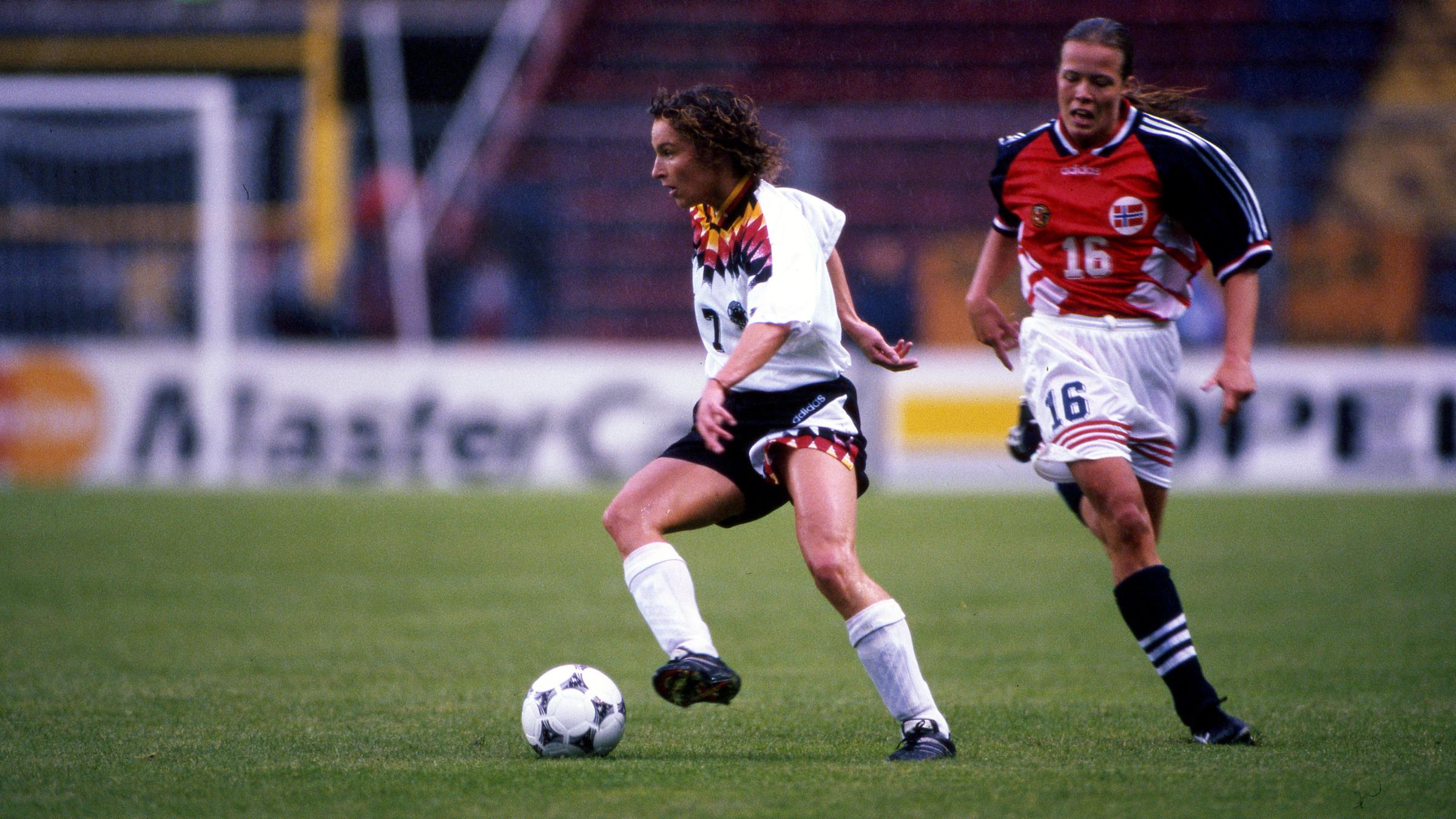 Spielerin Matina Voss im WM Finale 1995