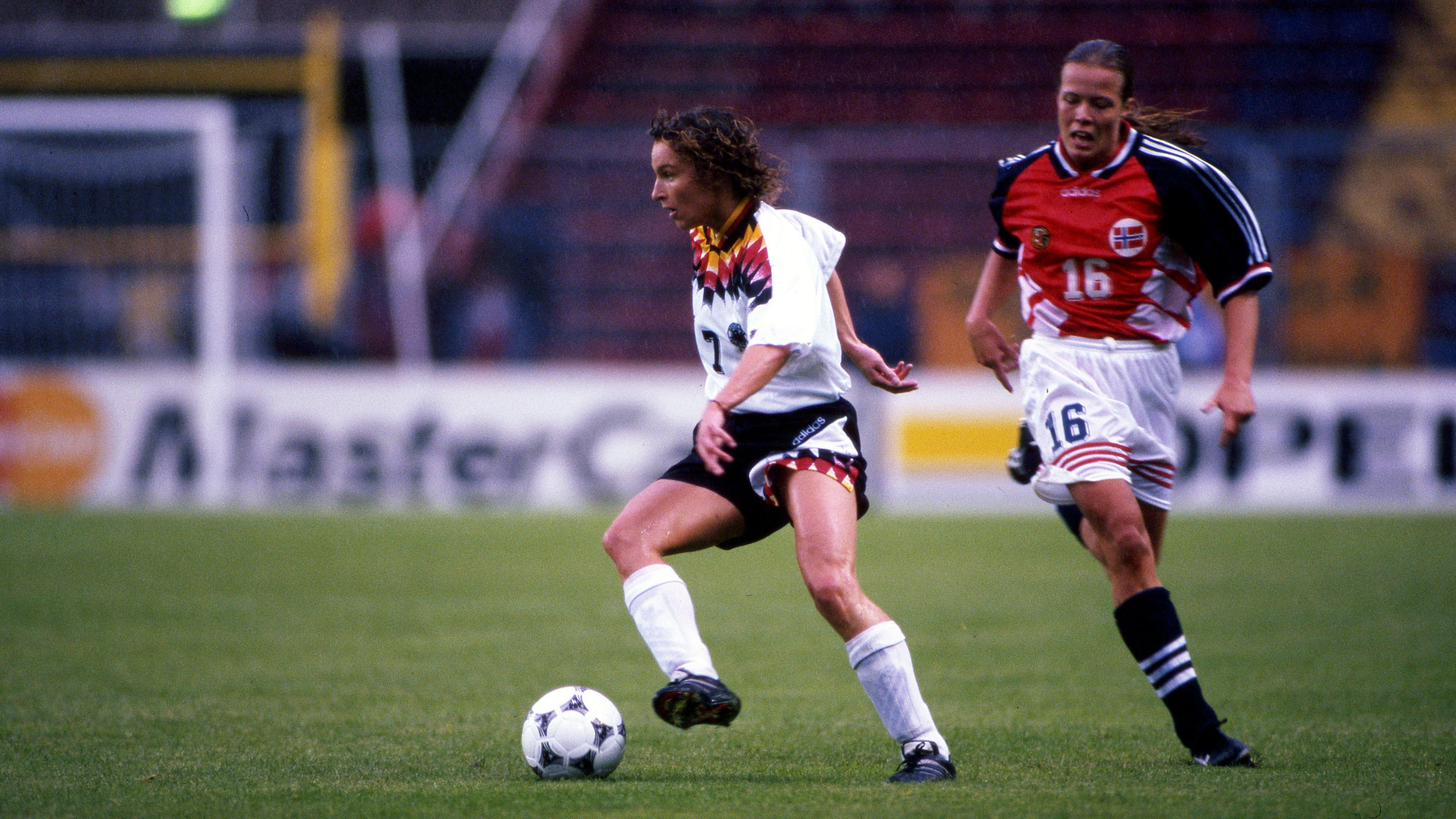 Spielerin Matina Voss im WM Finale 1995