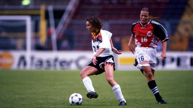 Spielerin Matina Voss im WM Finale 1995