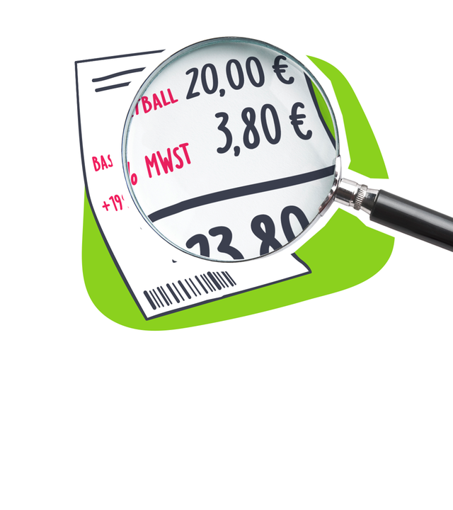 Mehrwertsteuer Grafik