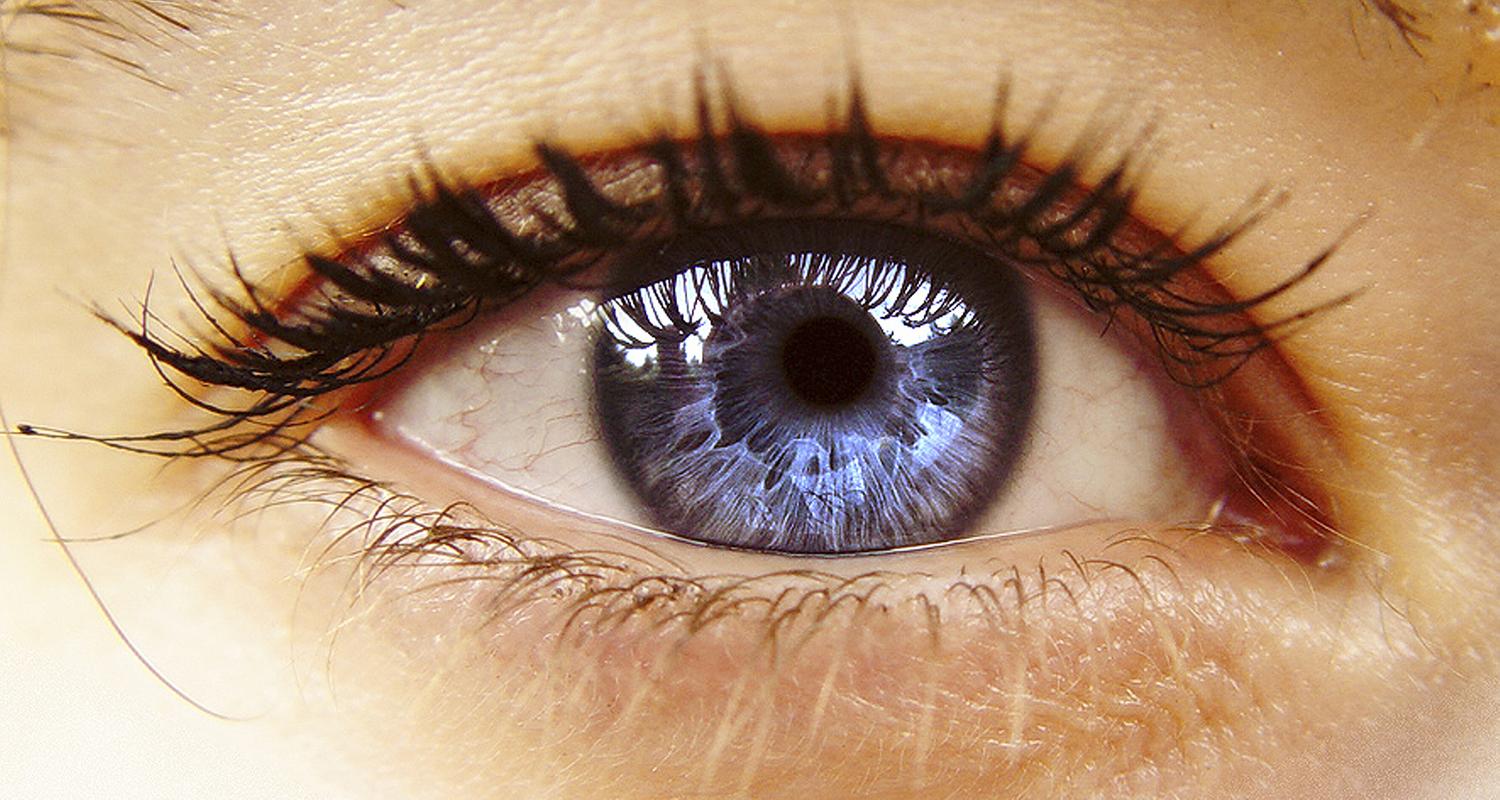 Auge eines Menschen