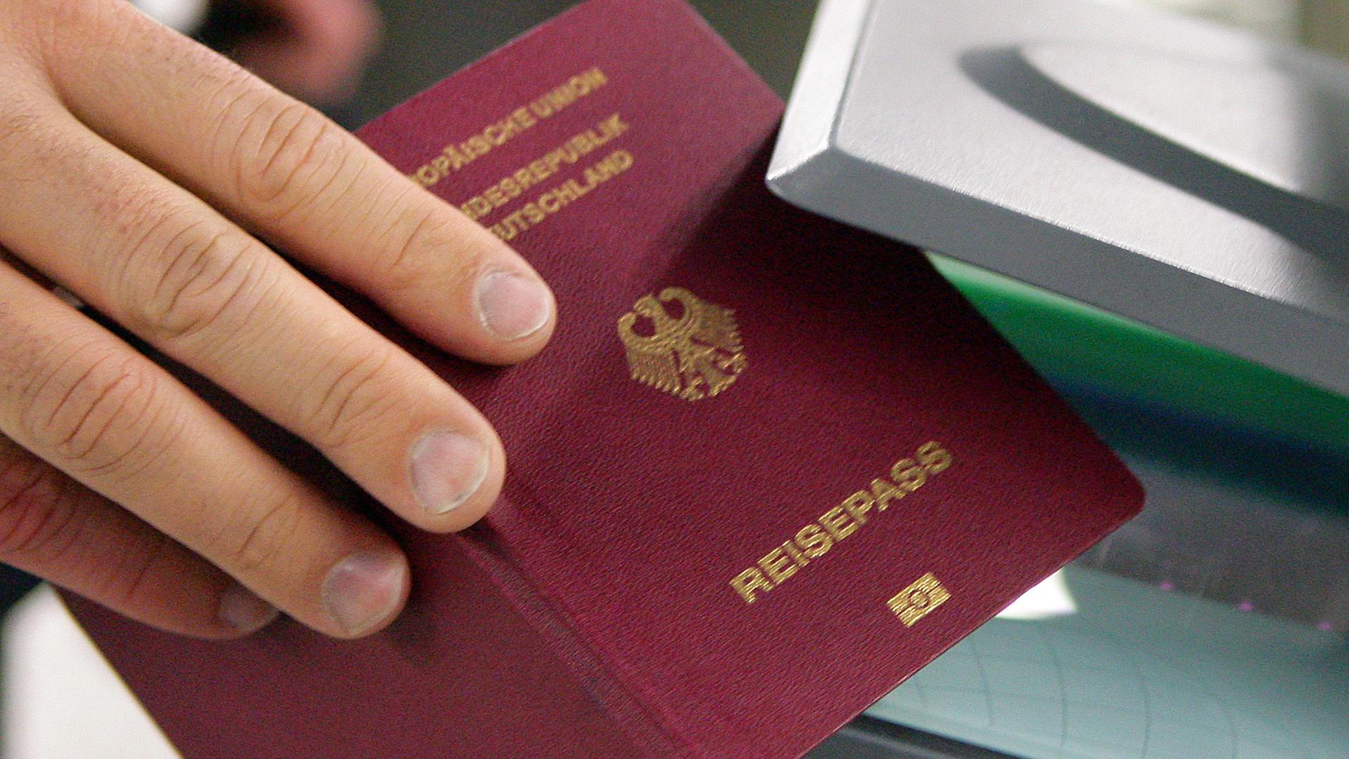 Ein Reisepass