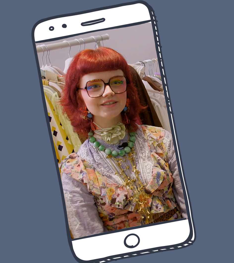 Modeinfluencerin