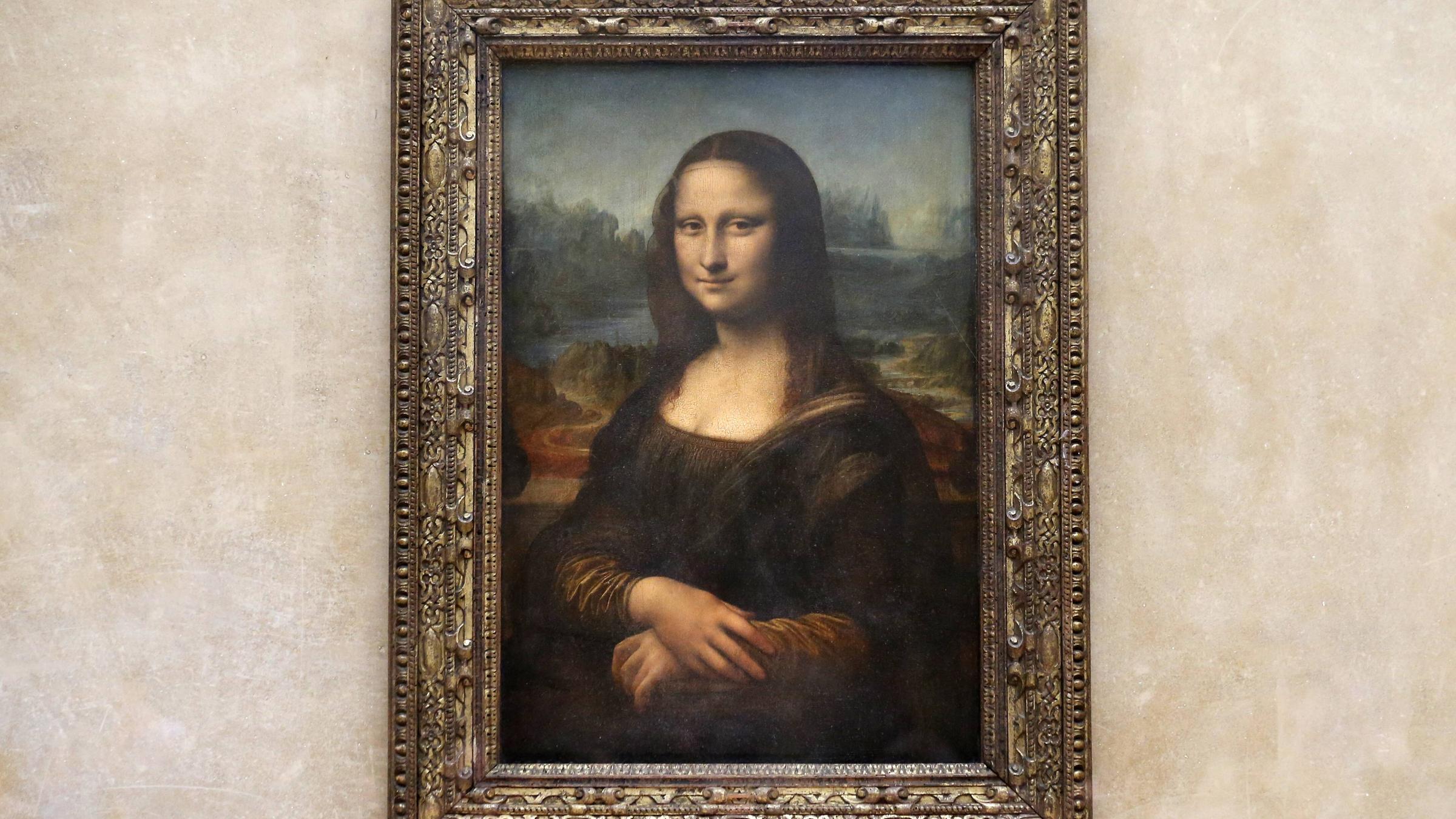 Da Vincis Mona Lisa in Paris, aufgenommen am 15.10.2018