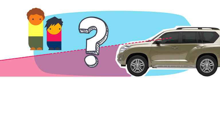 Welche Gefahren bergen höhere Motorhauben für Kinder?