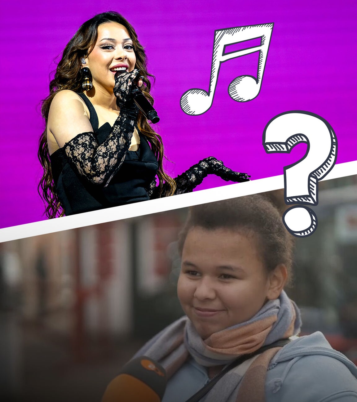 Ayliva und ein Mädchen.