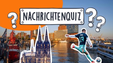 Kollage Nachrichtenquiz 