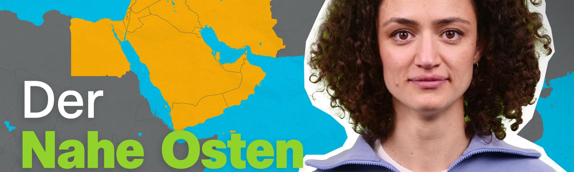 Maral mit Landkarte Naher Osten