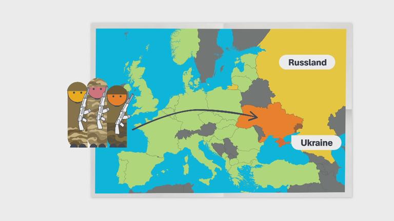 logo!-Grafik - Keine Nato-Soldaten in Ukraine