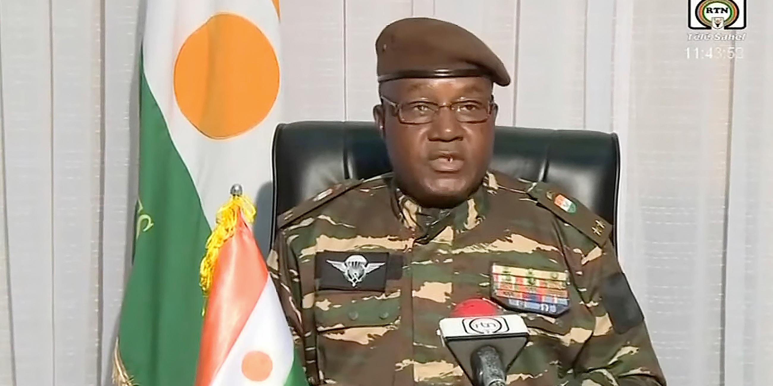 Portrait General Abdourahmane Tchiani
