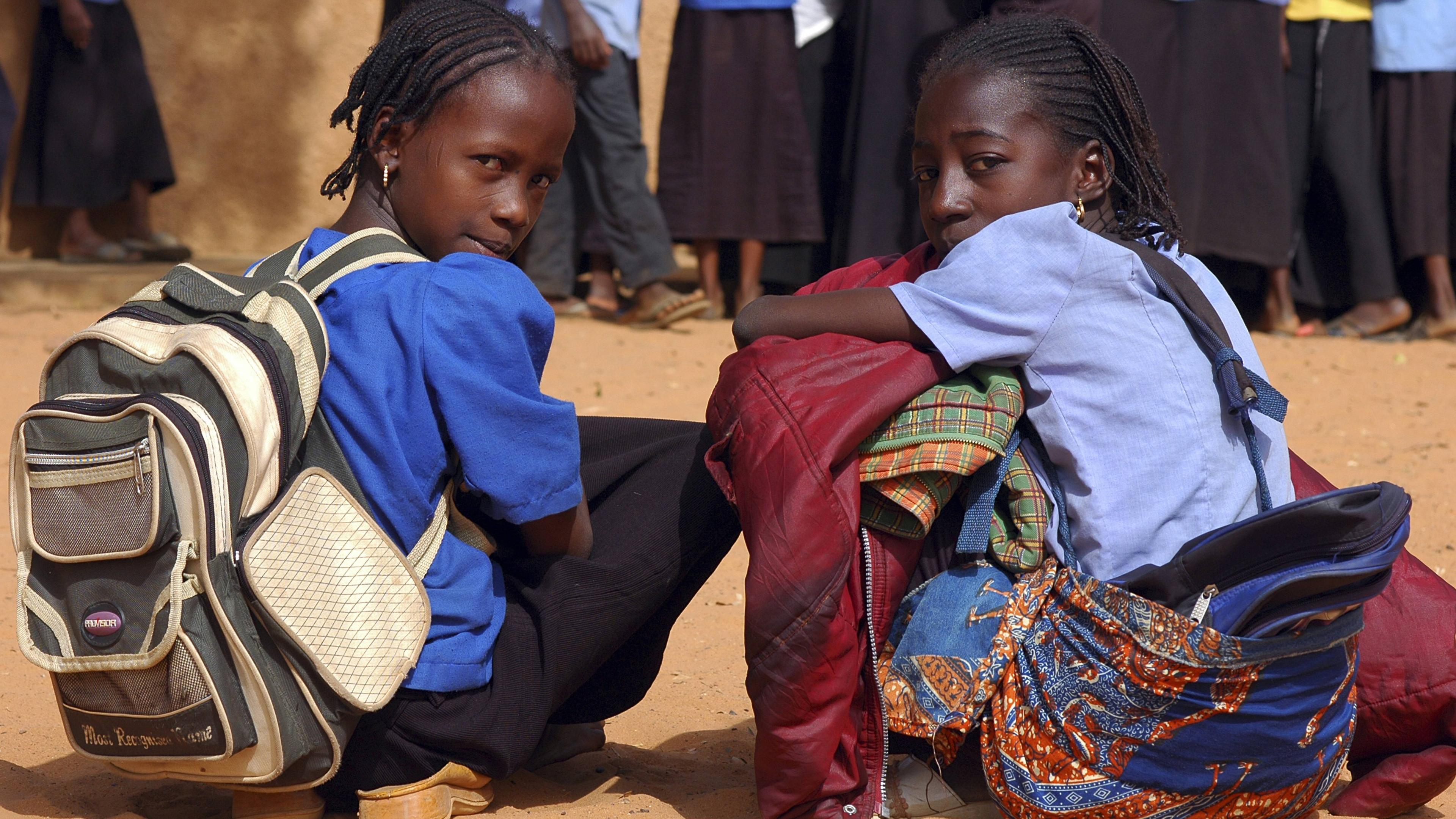 Schulmädchen in Niger