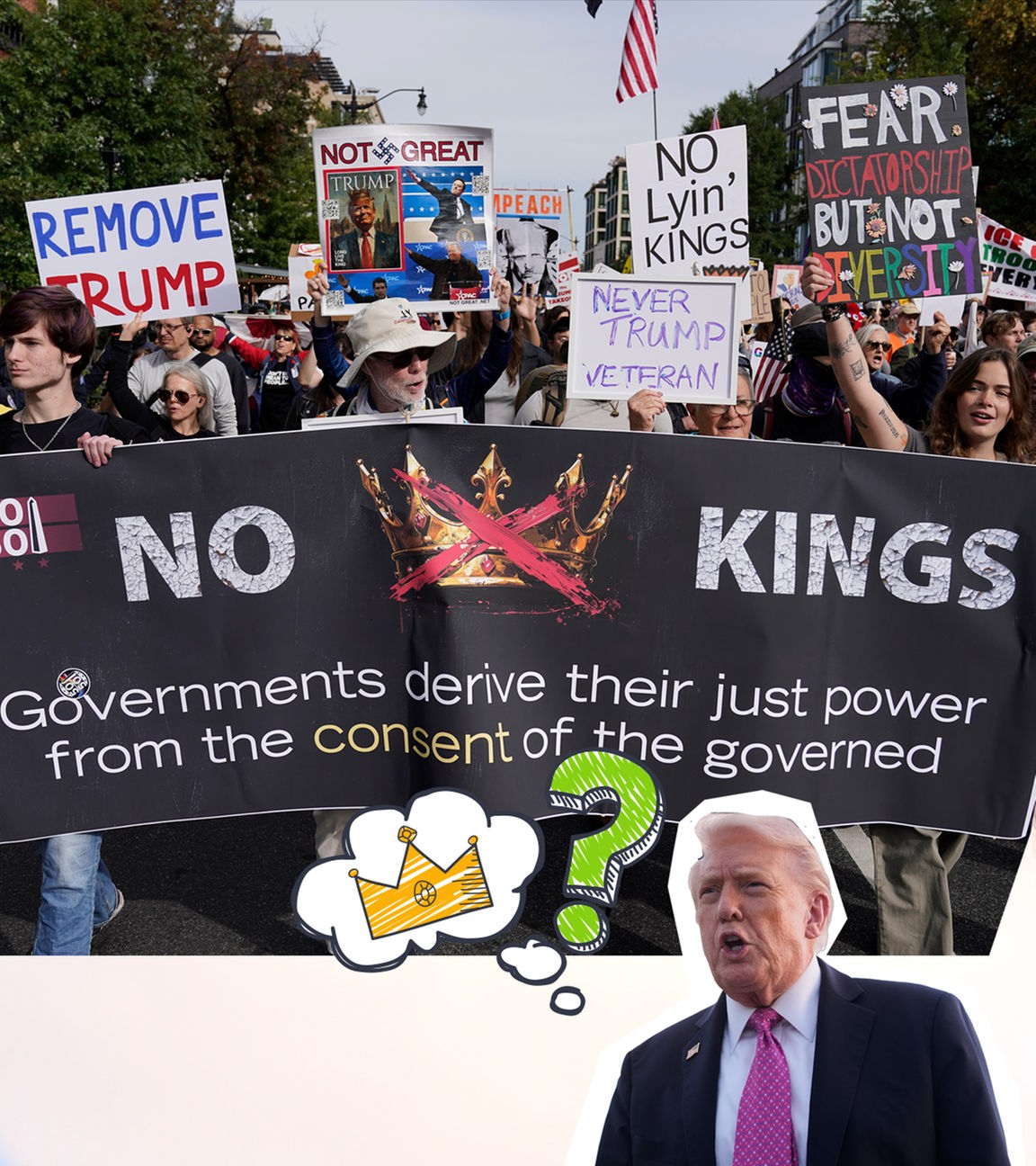 No Kings Proteste USA