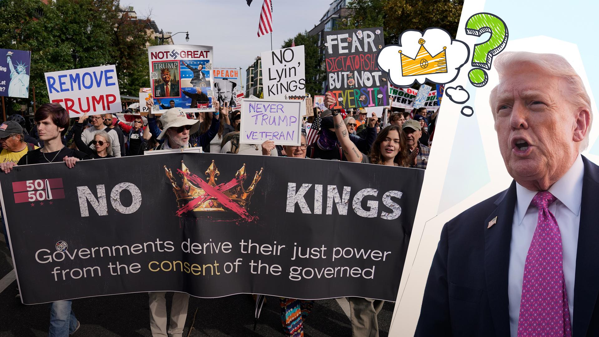No Kings Proteste USA