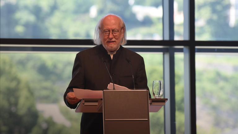 Literatur-Nobelpreisgewinner László Krasznahorkai.