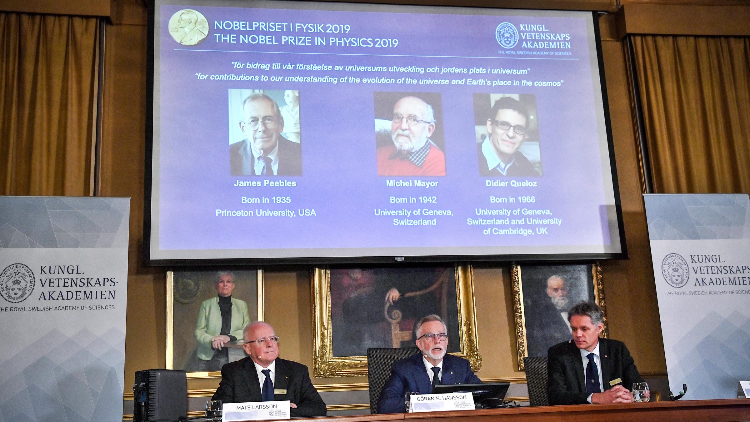 Physik: Nobelpreisträger 2019